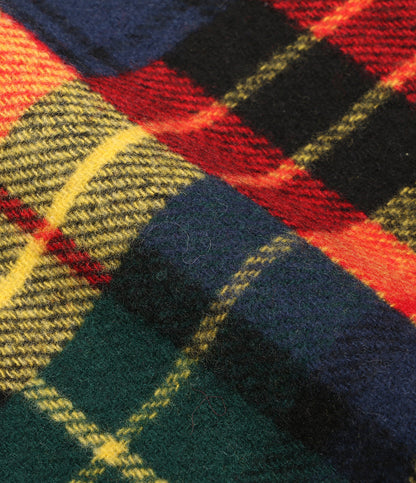 ポロ・ラルフローレン ストール パッチワーク チェック NAVY×RED メンズ SIZE ONE SIZE POLO RALPH LAUREN