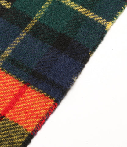 ポロ・ラルフローレン ストール パッチワーク チェック NAVY×RED メンズ SIZE ONE SIZE POLO RALPH LAUREN