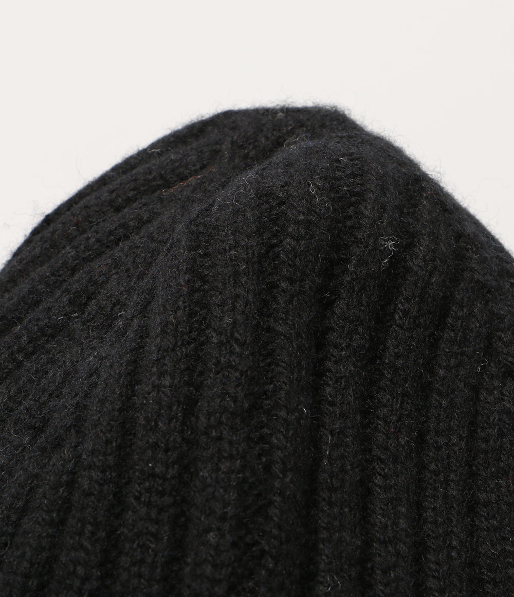 ポロ・ラルフローレン ニット帽 リブ ブラック タグ付 メンズ SIZE ONE SIZE POLO RALPH LAUREN