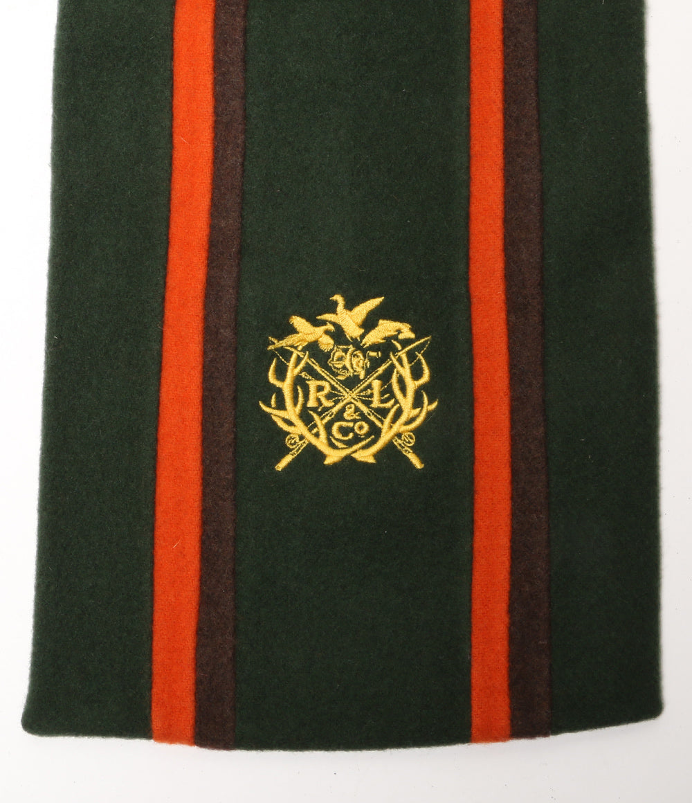 ポロ・ラルフローレン クレストストライプド ウール マフラー メンズ SIZE ONE SIZE POLO RALPH LAUREN
