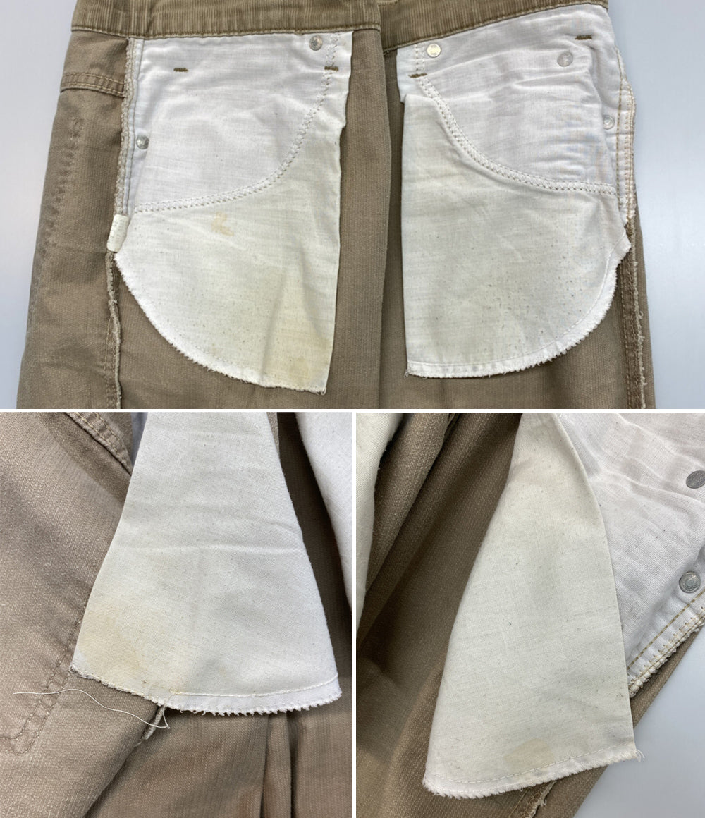 Levi's パンツ コーデュロイ VINTAGE カーキ 517 タロン42 80s メンズ SIZE W36L30 リーバイス