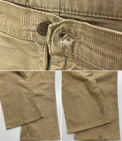 Levi's パンツ コーデュロイ VINTAGE カーキ 517 タロン42 80s メンズ SIZE W36L30 リーバイス