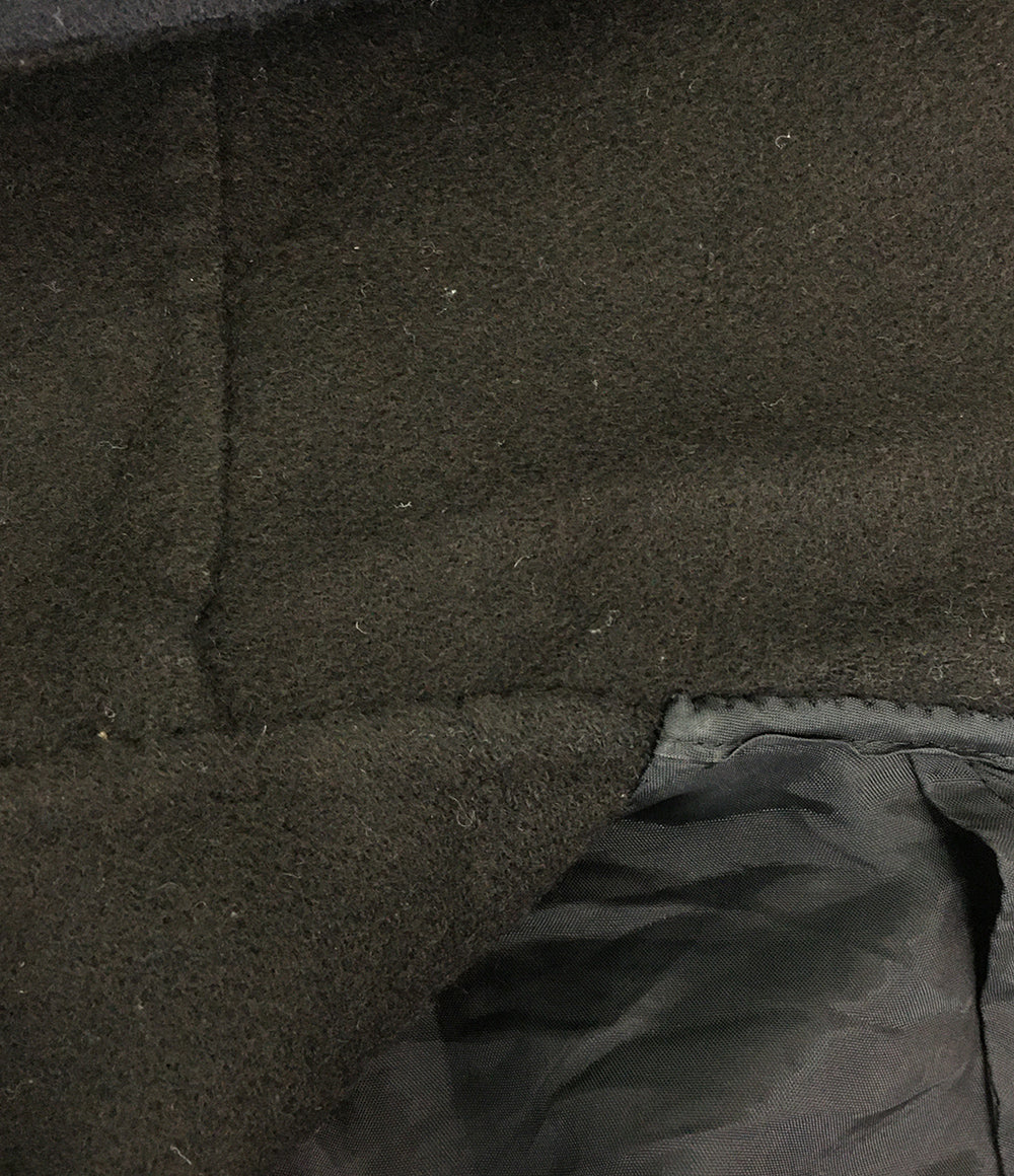 ギャルリーヴィー ピーコート ダブルフェイス ネイビー フーディー 100％カシミヤ レディース SIZE 1 GALERIE VIE