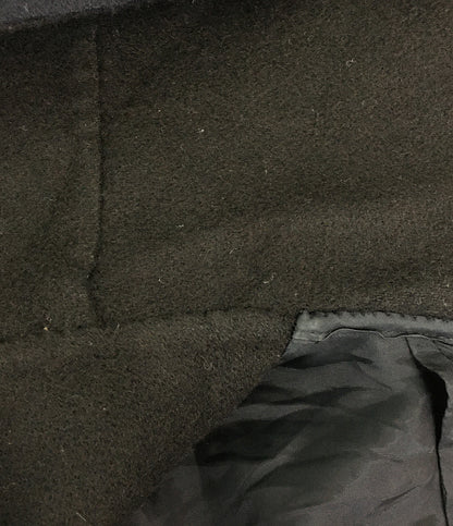 ギャルリーヴィー ピーコート ダブルフェイス ネイビー フーディー 100％カシミヤ レディース SIZE 1 GALERIE VIE