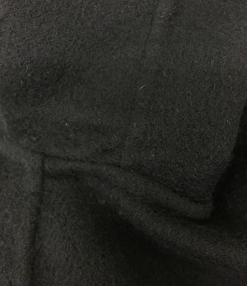 ギャルリーヴィー ピーコート ダブルフェイス ネイビー フーディー 100％カシミヤ レディース SIZE 1 GALERIE VIE