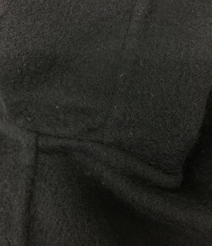 ギャルリーヴィー ピーコート ダブルフェイス ネイビー フーディー 100％カシミヤ レディース SIZE 1 GALERIE VIE