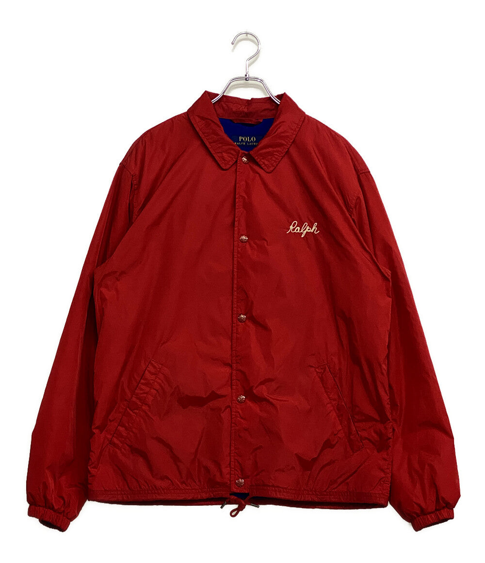 美品 POLO RALPH LAUREN コーチジャケット ウォーターリペラント メンズ SIZE L ポロ・ラルフローレン
