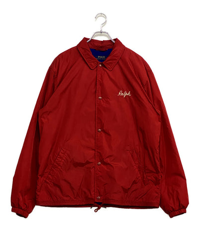 美品 POLO RALPH LAUREN コーチジャケット ウォーターリペラント メンズ SIZE L ポロ・ラルフローレン