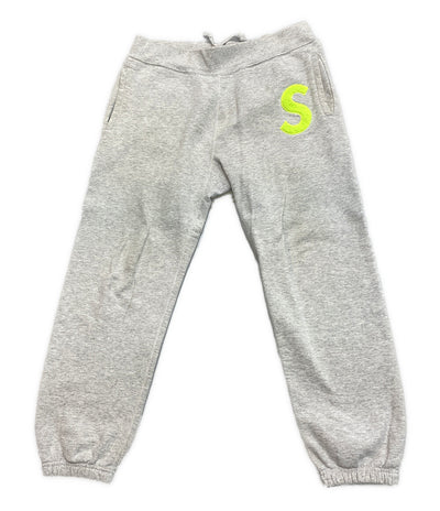 Supreme パンツ S Logo sweat pant Ash Grey 19AW メンズ SIZE S シュプリーム