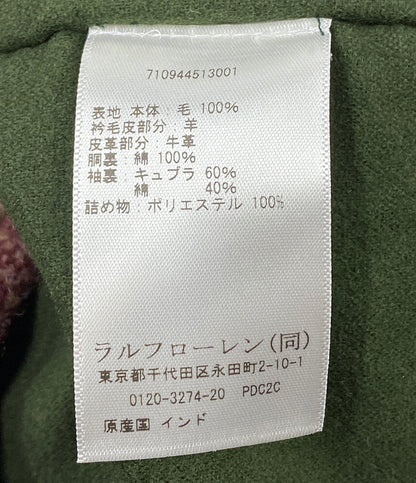 美品 POLO COUNTRY ポロカントリー ラルフローレン ピーコート チェック ボア 2024 メンズ SIZE L