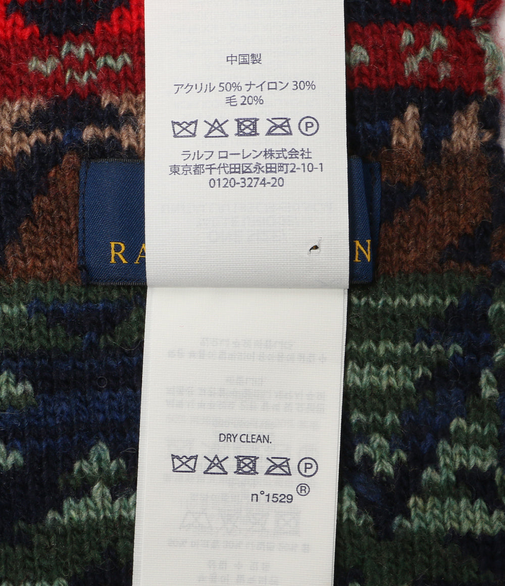 POLO RALPH LAUREN ネイティブ柄 マフラー メンズ SIZE ONE SIZE ポロ