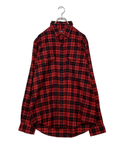 POLO RALPH LAUREN 長袖シャツ CLASSIC FIT ワーク チェック メンズ SIZE L ポロ・ラルフローレン