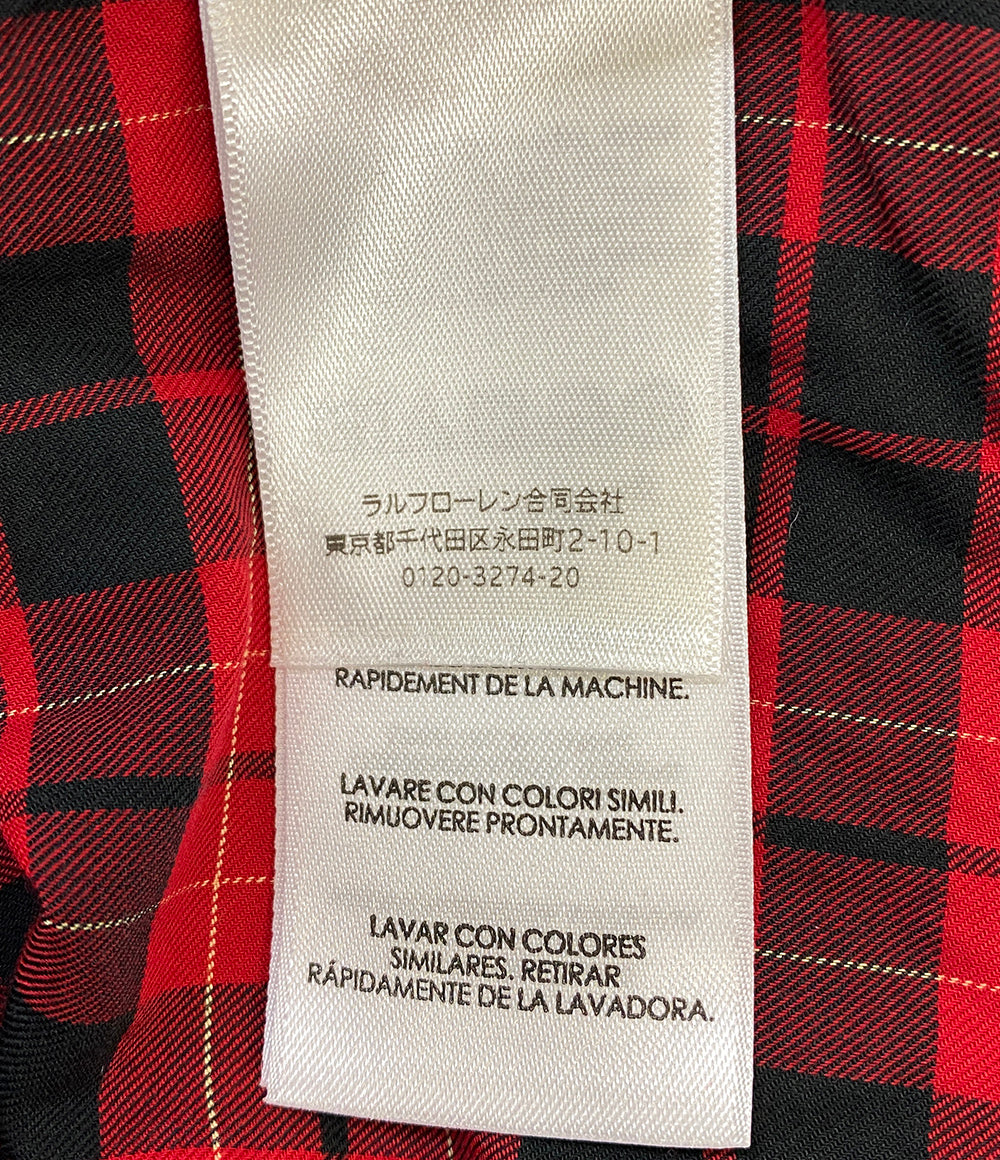 POLO RALPH LAUREN 長袖シャツ CLASSIC FIT ワーク チェック メンズ SIZE L ポロ・ラルフローレン