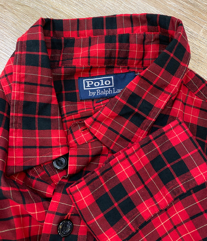 POLO RALPH LAUREN 長袖シャツ CLASSIC FIT ワーク チェック メンズ SIZE L ポロ・ラルフローレン