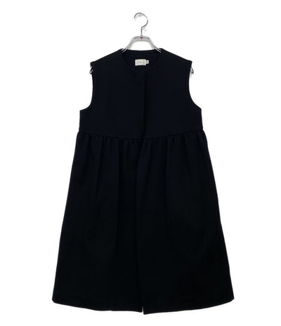 YORI ヨリ ベスト ジャケット YR1815-048SM ジレ レディース SIZE F