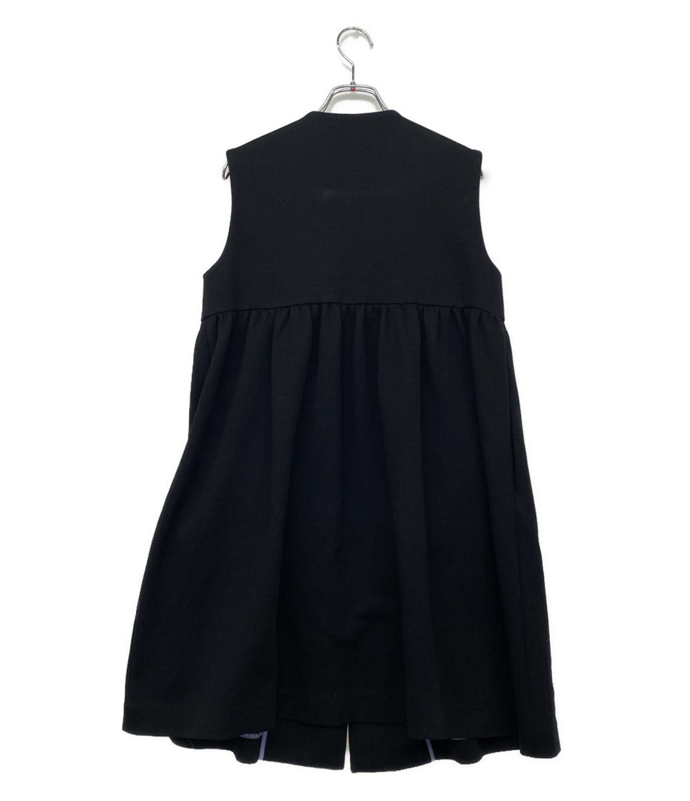 YORI ヨリ ベスト ジャケット YR1815-048SM ジレ レディース SIZE F