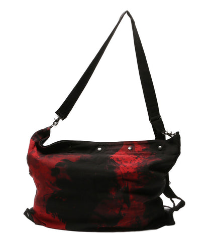 ヨウジヤマモトプールオム 総柄ショルダーバッグ HR-I41-236 メンズ YOHJI YAMAMOTO POUR HOMME