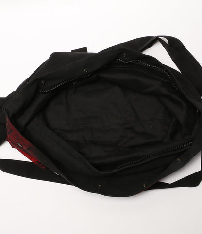 ヨウジヤマモトプールオム 総柄ショルダーバッグ HR-I41-236 メンズ YOHJI YAMAMOTO POUR HOMME