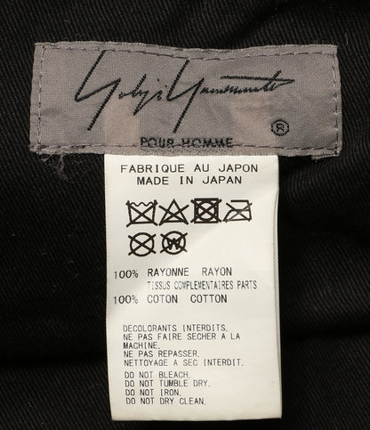 ヨウジヤマモトプールオム 総柄ショルダーバッグ HR-I41-236 メンズ YOHJI YAMAMOTO POUR HOMME