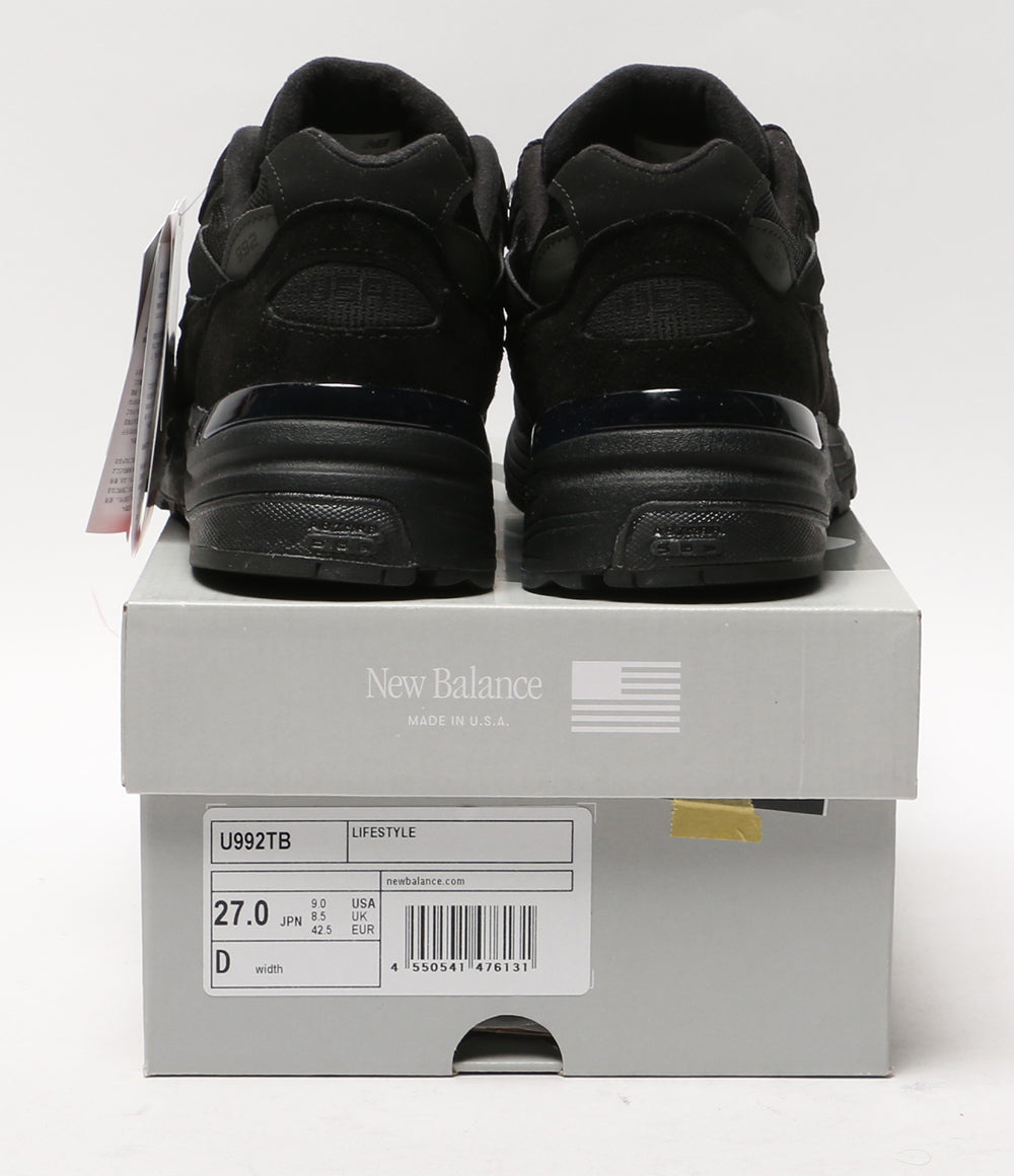 ニューバランス スニーカー USA black U992TB メンズ SIZE 27cm new balance
