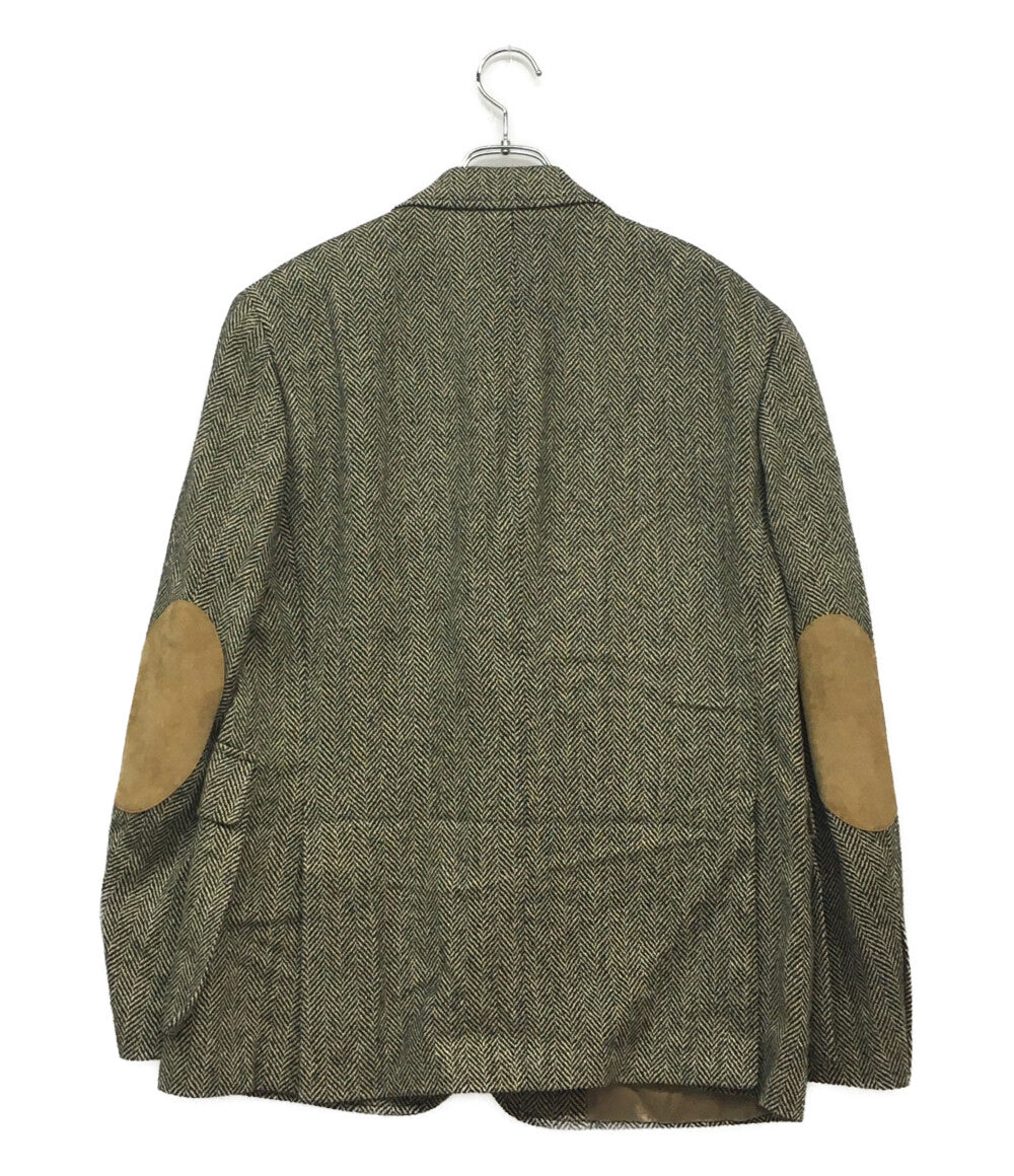 ポロバイラルフローレン テーラードジャケット 2B ヘリンボーン イタリア製 エルボーパッチ メンズ SIZE 42S POLO BY RALPH LAUREN