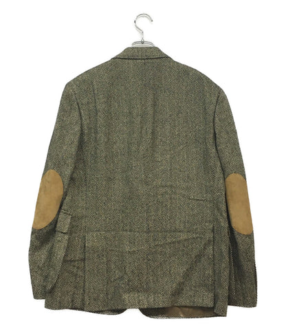 ポロバイラルフローレン テーラードジャケット 2B ヘリンボーン イタリア製 エルボーパッチ メンズ SIZE 42S POLO BY RALPH LAUREN