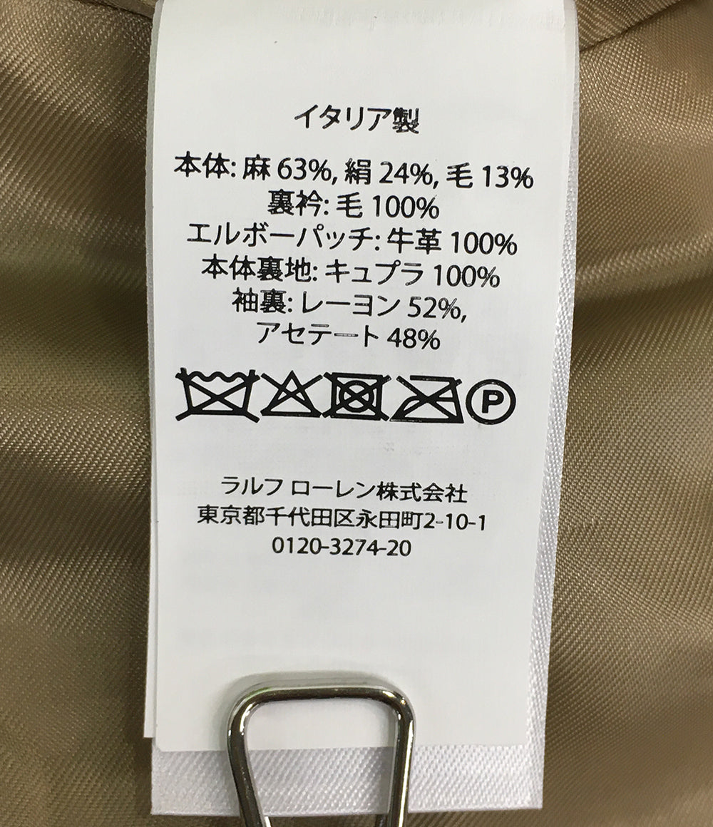 ポロバイラルフローレン テーラードジャケット 2B ヘリンボーン イタリア製 エルボーパッチ メンズ SIZE 42S POLO BY RALPH LAUREN