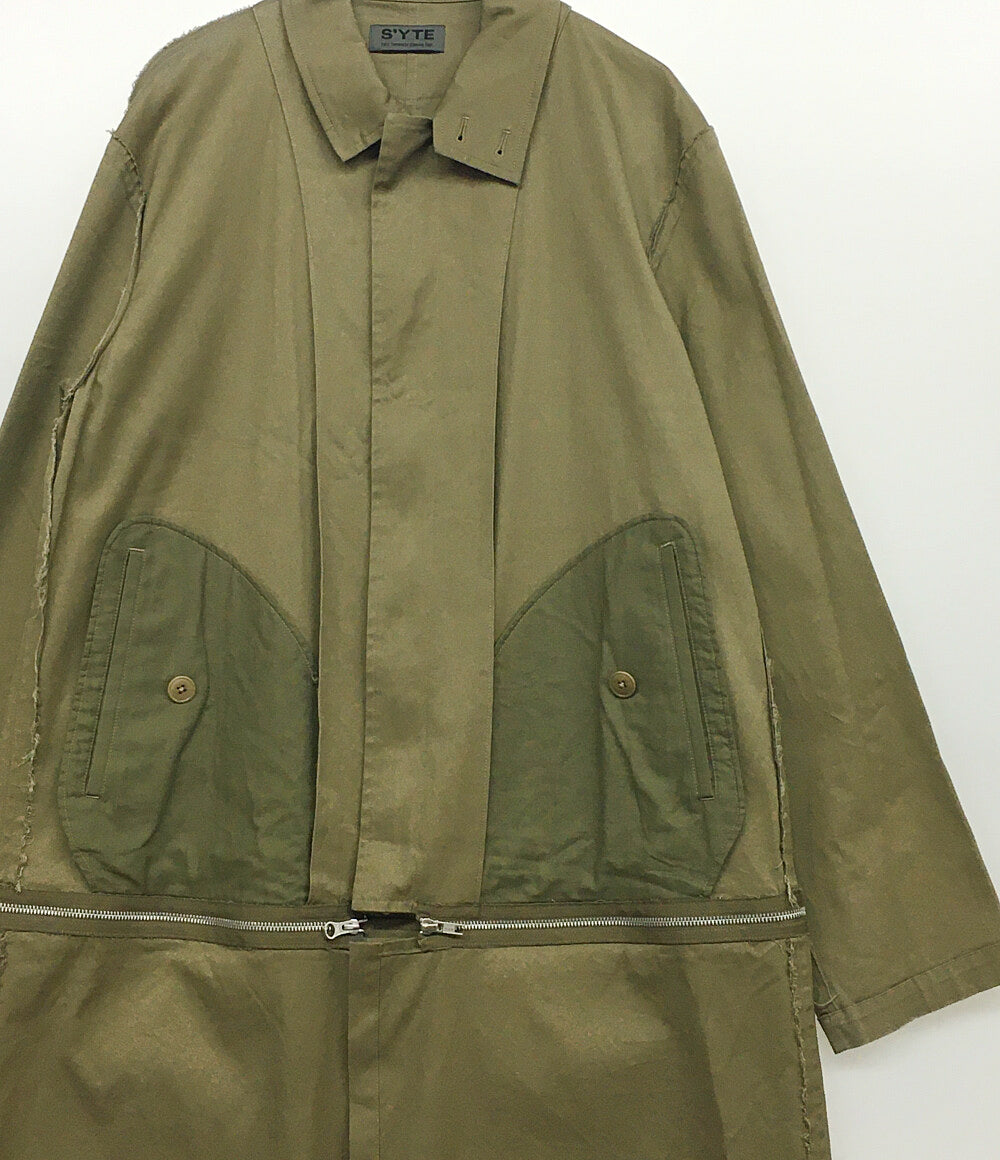 サイト コート COTTON INSIDE OUT 2WAY COAT 22SS メンズ SIZE 3 S'YTE