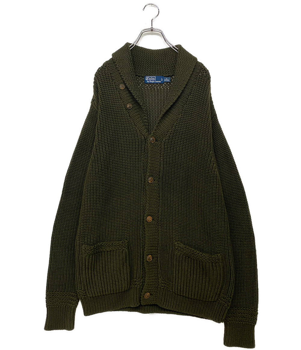 POLO RALPH LAUREN カーディガン PIMA COTTON ローゲージ ショール