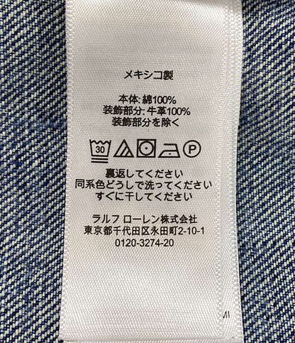 POLO RALPH LAUREN デニムパンツ VARICK SLIM STRAIGHT ディストレスト メンズ SIZE 34×32 ポロ・ラルフローレン