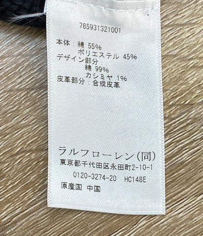RLX RALPH LAUREN ニット GOLF BEAR ブラック 785931321001 メンズ SIZE L アールエルエックス ラルフローレン