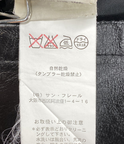 ラフシモンズ レザージャケット vera pelle real leather 07ss メンズ SIZE 52 RAF SIMONS