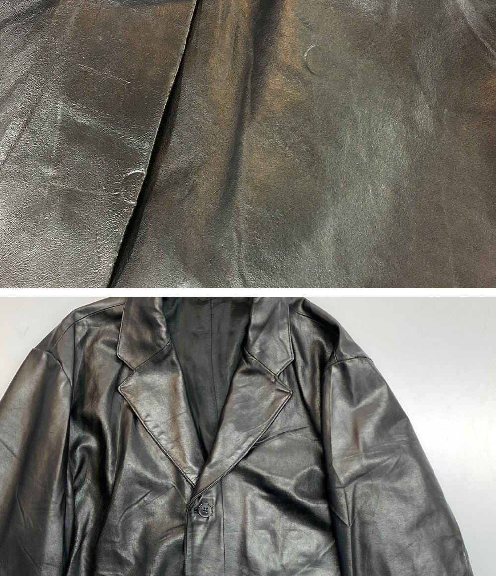ラフシモンズ レザージャケット vera pelle real leather 07ss メンズ SIZE 52 RAF SIMONS