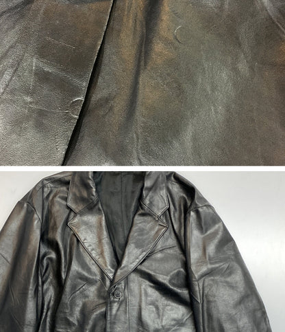 ラフシモンズ レザージャケット vera pelle real leather 07ss メンズ SIZE 52 RAF SIMONS