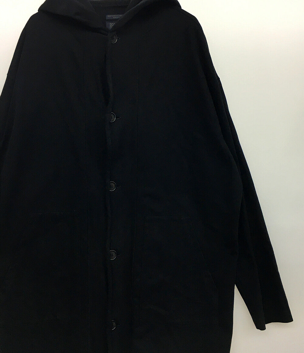 YOHJI YAMAMOTO POUR HOMME フード付きコットンカーディガン メンズ SIZE 3 ヨウジヤマモトプールオム