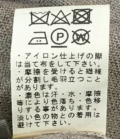 ババグーリ 長袖ワンピース ニット カシミヤ ベージュ J0448XGY003M レディース SIZE - Babaghuri