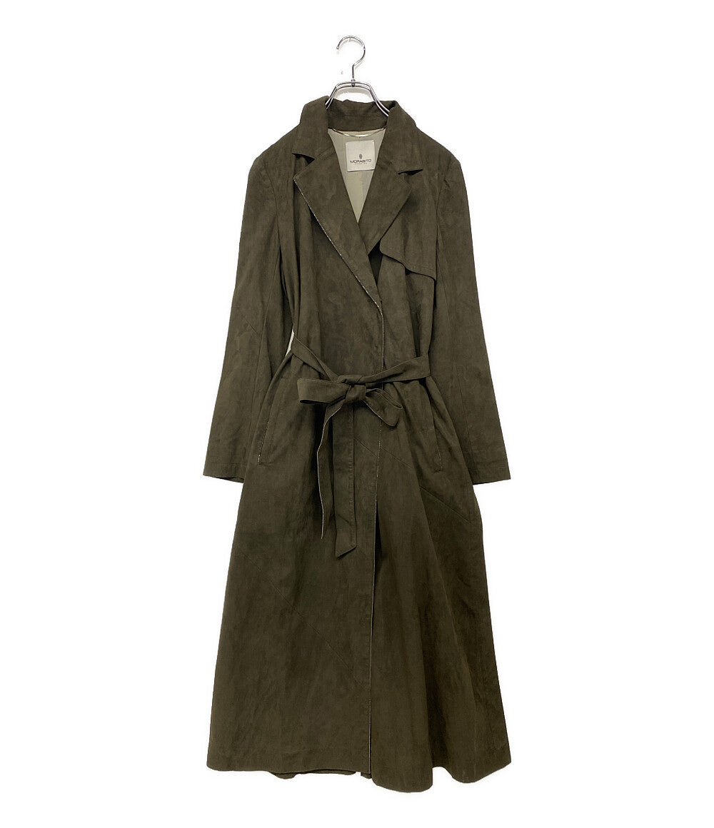 MORABITO トレンチコート フェイクスウェード 20AW 9093-21201 レディース SIZE 40 モラビト