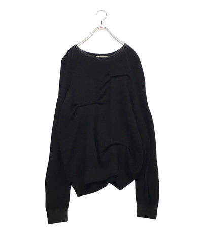イッセイミヤケ デザインウールニット 90s IM13-FF017 レディース SIZE M ISSEY MIYAKE