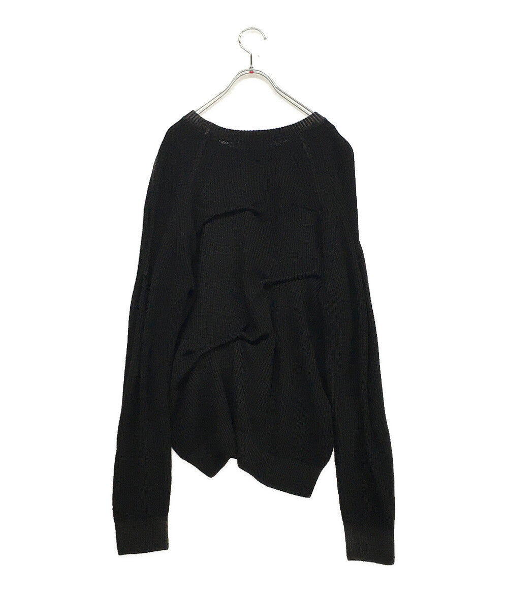 イッセイミヤケ デザインウールニット 90s IM13-FF017 レディース SIZE M ISSEY MIYAKE
