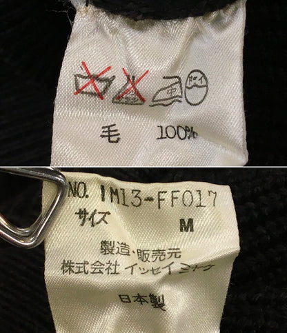 イッセイミヤケ デザインウールニット 90s IM13-FF017 レディース SIZE M ISSEY MIYAKE