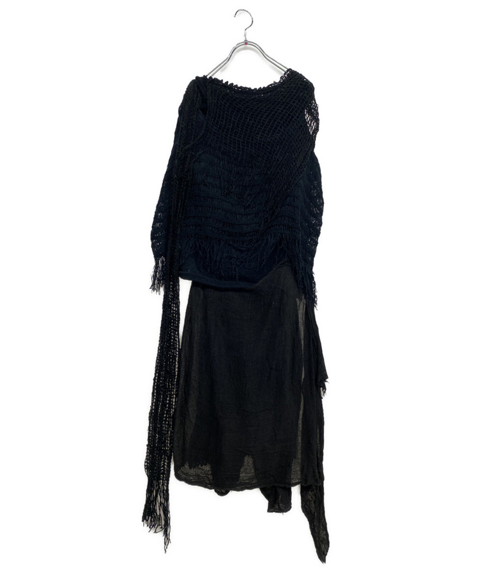 コムデギャルソン ノースリーブワンピース メッシュ GL-P068 レディース SIZE XS COMME des GARCONS