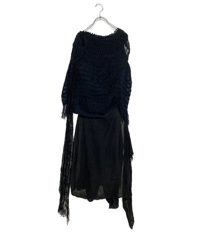 コムデギャルソン ノースリーブワンピース メッシュ GL-P068 レディース SIZE XS COMME des GARCONS