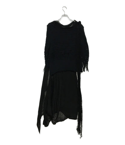コムデギャルソン ノースリーブワンピース メッシュ GL-P068 レディース SIZE XS COMME des GARCONS