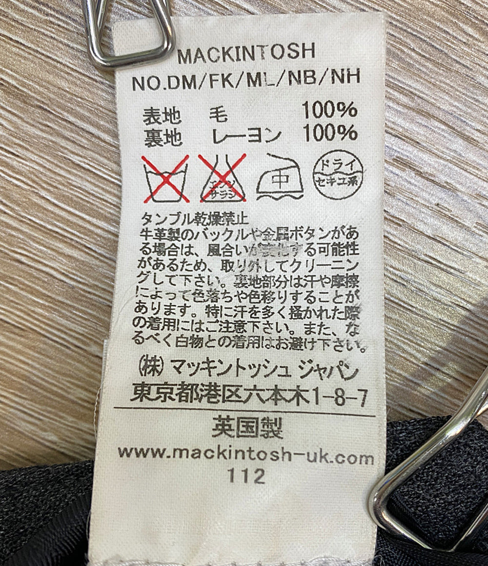 マッキントッシュ コート ロロピアーナ社製生地 ウール DM/FK/ML/NB/NH メンズ SIZE 36 MACKINTOSH