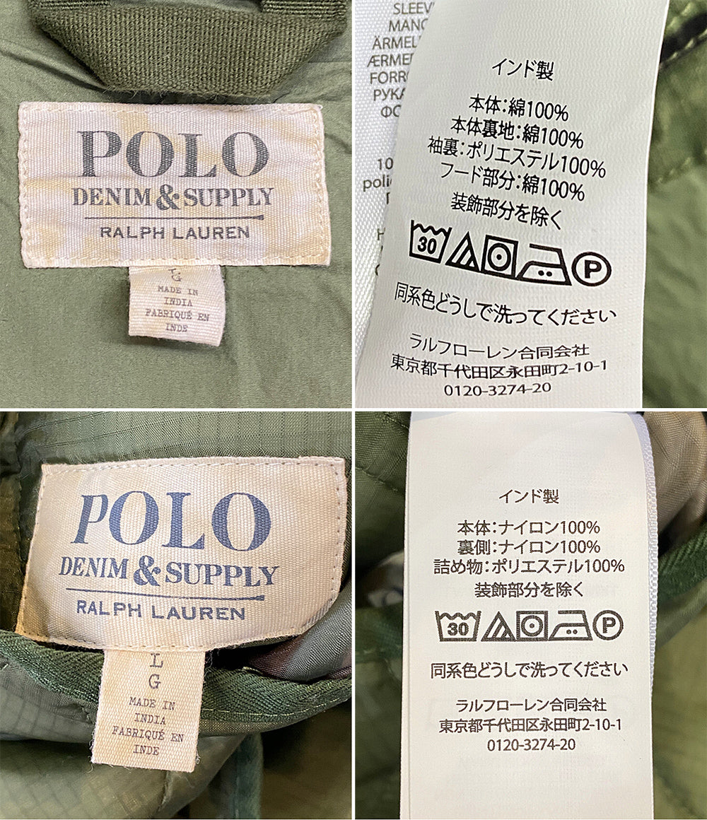 POLO RALPH LAUREN DENIM&SUPPLY デニムアンドサプライラルフローレン ジャケット フィールド M-65 メンズ SIZE L
