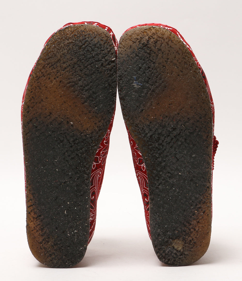 クラークス シュプリーム ワラビーブーツ ペイズリー メンズ SIZE 9 Clarks × supreme