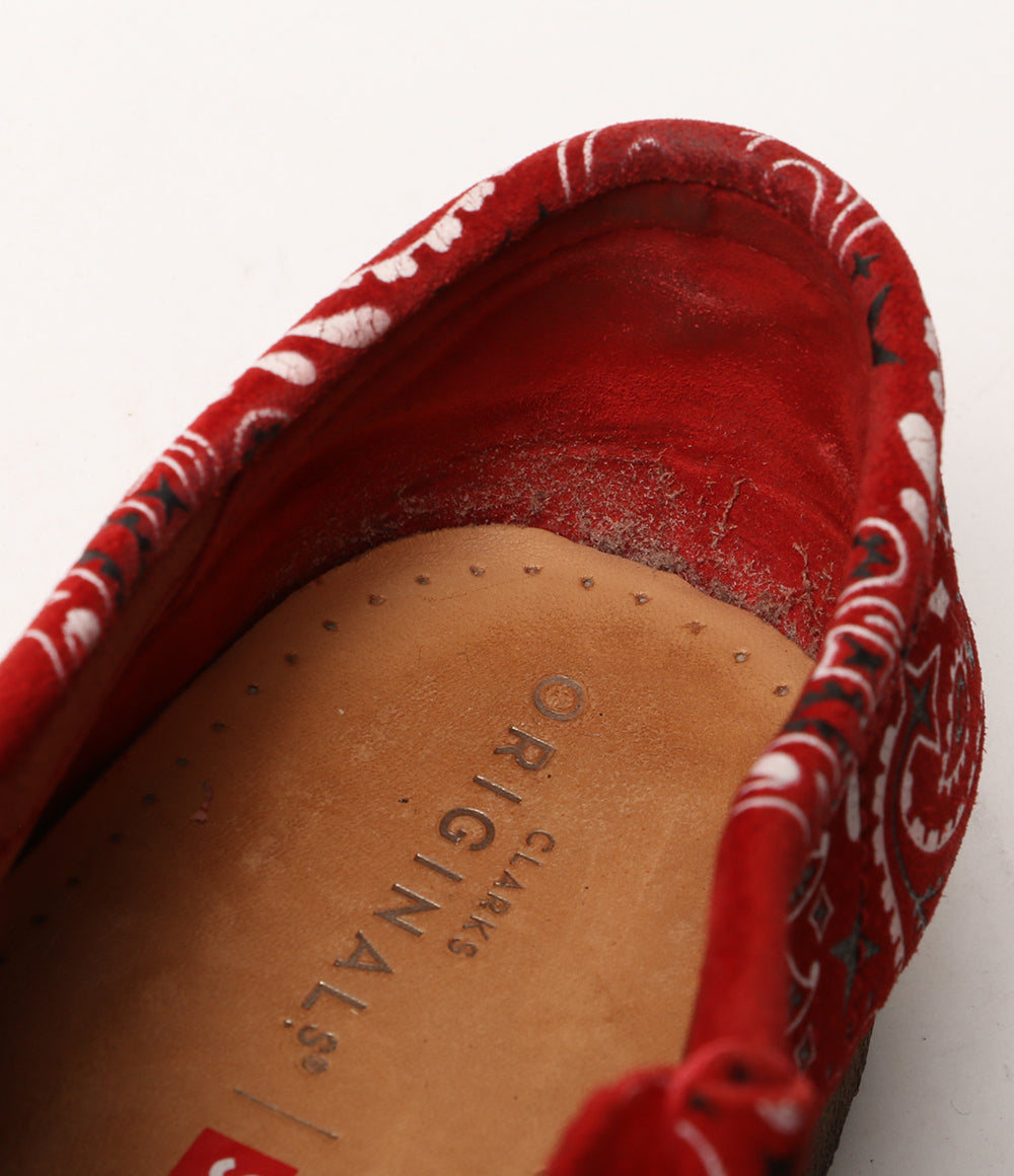 クラークス シュプリーム ワラビーブーツ ペイズリー メンズ SIZE 9