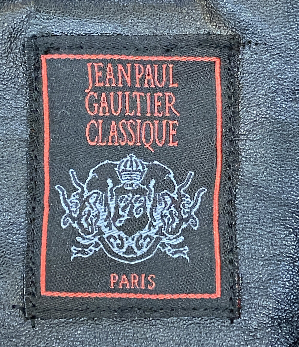 ジャンポールゴルチエクラシック 合皮ジャケット シングル レディース SIZE - Jean Paul GAULTIER CLASSIQUE