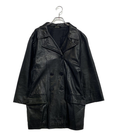 ジャンポール・ゴルチェ レザージャケット Pコート 90s レディース SIZE - JEAN PAUL GAULTIER