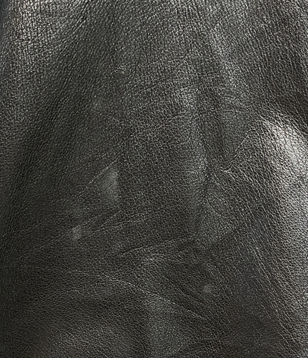 ジャンポール・ゴルチェ レザージャケット Pコート 90s レディース SIZE - JEAN PAUL GAULTIER